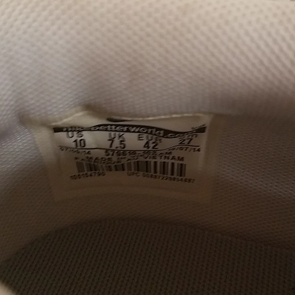 Nike white/metallic b30 - Picture 9 of 12